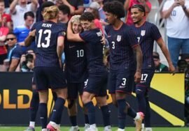 Follow live: Chris Richards nets header as USMNT get on board vs. Mexico in Gold Cup final