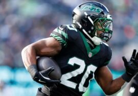 Who fell out of the NFL Top 10 best player rankings in 2025?