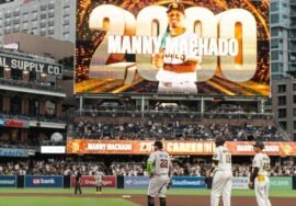Padres slugger Manny Machado gets 2,000th career hit