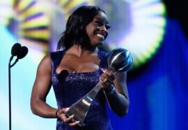 Biles, Gilgeous-Alexander, Eagles win top honors at 2025 ESPYS