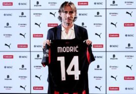 Luka Modric tells new club AC Milan: ‘Average’ not acceptable