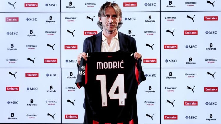 Luka Modric tells new club AC Milan: ‘Average’ not acceptable