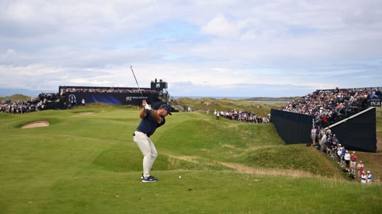 Bryson DeChambeau rallies for 65 in second round of The Open