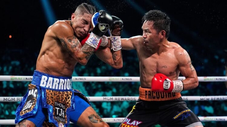 Manny Pacquiao, 46, battles Mario Barrios to majority draw Manny Pacquiao, 46, battles Mario Barrios to majority draw