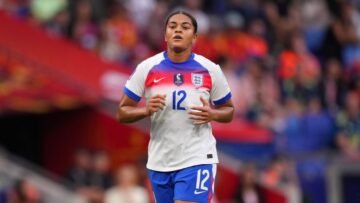 England’s Jess Carter subject to racist abus…