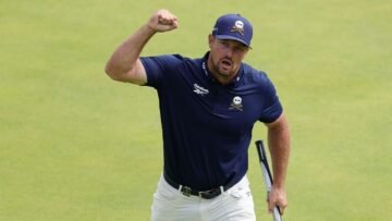 Bryson DeChambeau fires 64, tying for low round at…