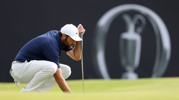 Scottie Scheffler wins Open Championship for third leg of career Grand Slam