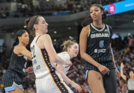 Fever’s Kelsey Mitchell speaks on Angel Reese fan treatment controversy