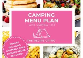 Camping Menu Plan | The Recipe Critic