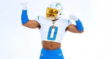 Los Angeles Chargers To Debut Powder Blue Pants In…