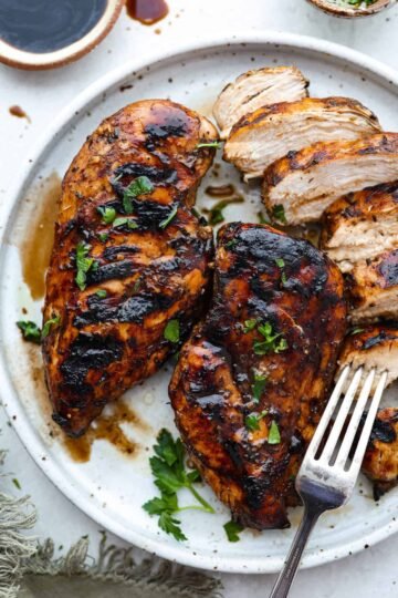 Easy Balsamic Chicken Marinade for Grilling or Bak…