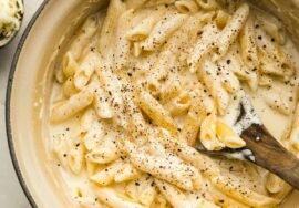 Ultra Creamy Four Cheese Pasta Recipe