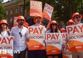 Why are resident doctors striking and what do they earn?