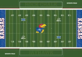 Kansas Jayhawks Unveil New Turf Design For Renovated David Booth Kansas Memorial Stadium – SportsLogos.Net News