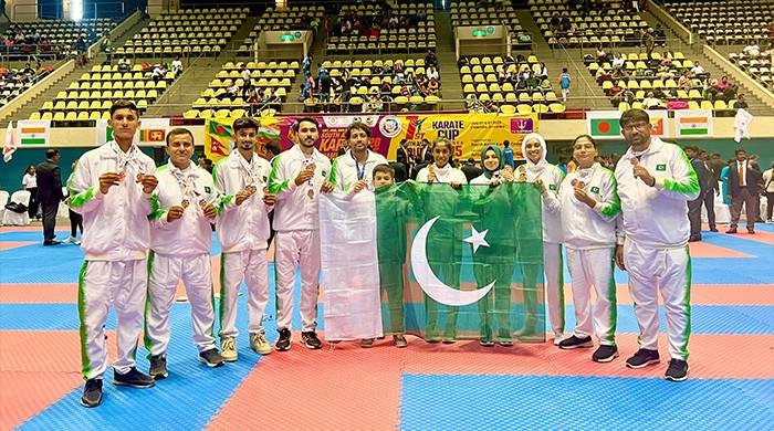 Pakistani karatekas clinch 10 medals at South Asian Karate Championship Pakistani karatekas clinch 10 medals at South Asian Karate Championship