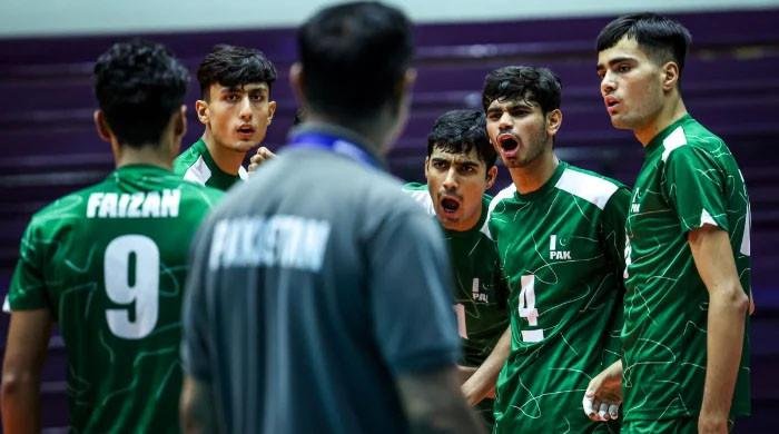 Pakistan bag three consecutive wins in Asian U16 Volleyball Championship Pakistan bag three consecutive wins in Asian U16 Volleyball Championship