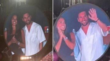 Messi, wife Antonella caught on Coldplay ‘ki…
