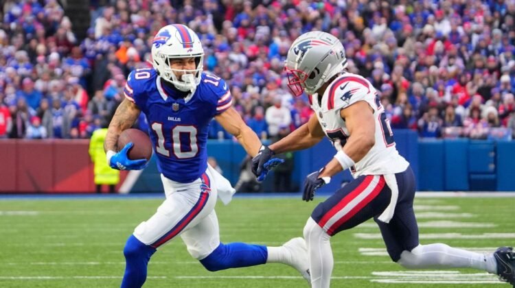 Bills’ Khalil Shakir ‘week-to-week’ with high ankle sprain