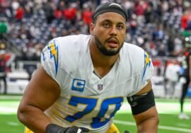 Chargers lose Rashawn Slater for season with patellar rupture