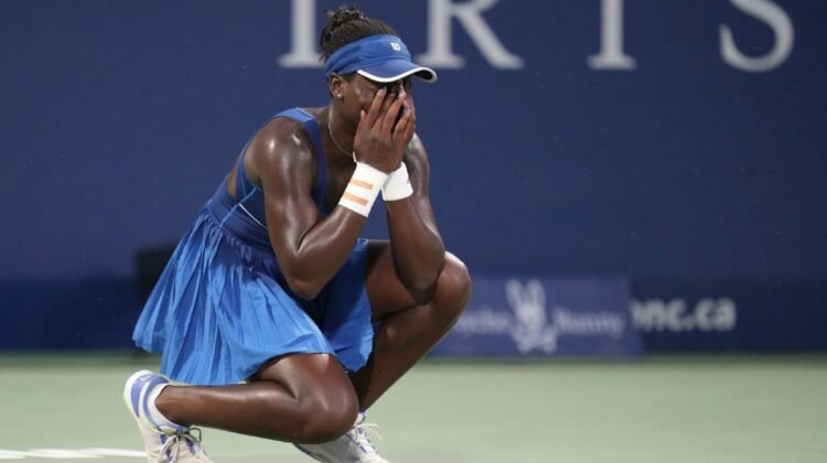 Victoria Mboko tops Naomi Osaka in Montreal for 1st WTA title