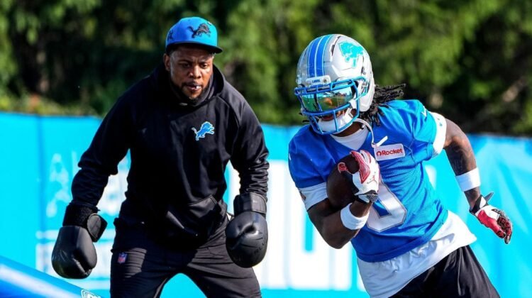 New Lions RBs coach Tashard Choice isn’t new to Jahmyr Gibbs