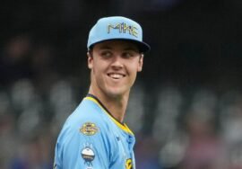 Brewers’ Misiorowski pulls rare Pokémon Charizard card after win