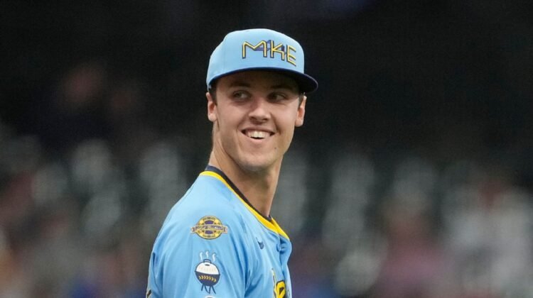 Brewers’ Misiorowski pulls rare Pokémon Charizard card after win Brewers’ Misiorowski pulls rare Pokémon Charizard card after win