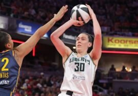 Liberty’s Breanna Stewart targets return by end of August