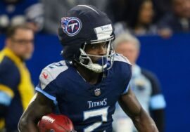 Titans RB Tyjae Spears (high ankle sprain) out rest of preseason