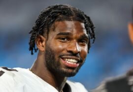 Shedeur Sanders reconnects with official from college debut