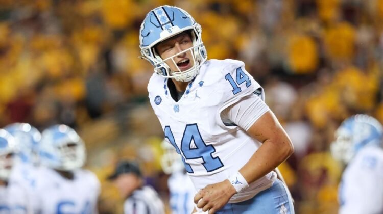 After suffering a catastrophic injury, can UNC quarterback Max Johnson get his career back on track? After suffering a catastrophic injury, can UNC quarterback Max Johnson get his career back on track?