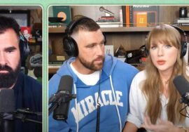 Highlights from Taylor Swift’s’ New Heights’ cameo with Jason, Travis Kelce