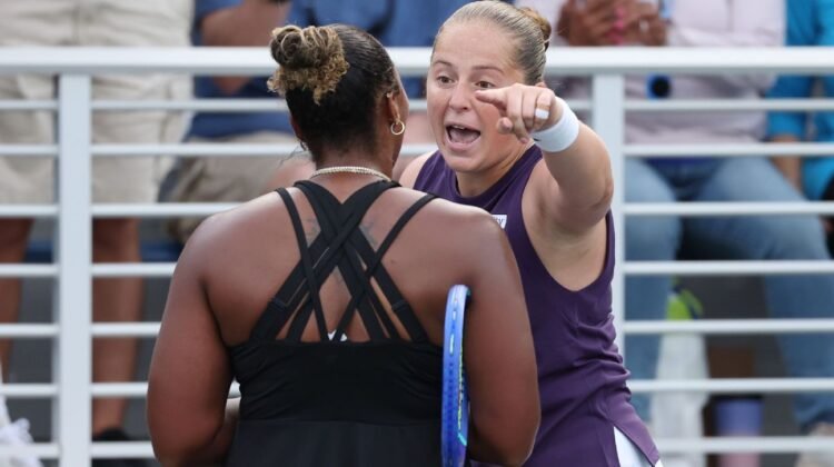 Townsend, Ostapenko have heated exchange after US Open match Townsend, Ostapenko have heated exchange after US Open match