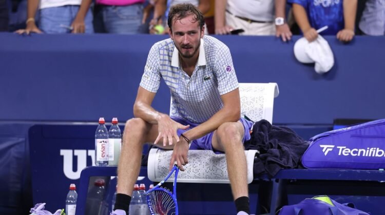 Daniil Medvedev fined .5K for US Open outburst, racket abuse Daniil Medvedev fined .5K for US Open outburst, racket abuse