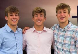 18-year-old triplets go viral spreading faith message to Generation Z