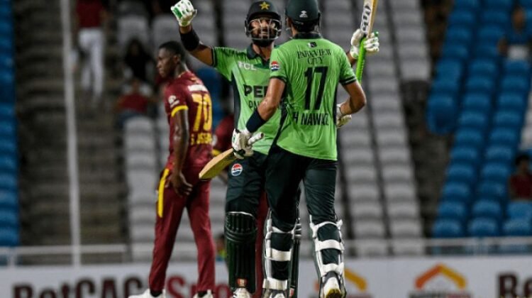 Hasan Nawaz leads Pakistan to five-wicket ODI victory against West Indies Hasan Nawaz leads Pakistan to five-wicket ODI victory against West Indies