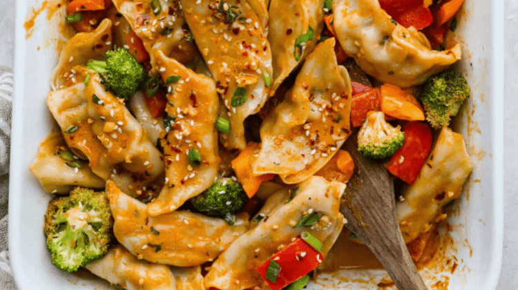 Quick Asian Dumpling Casserole Recipe Quick Asian Dumpling Casserole Recipe