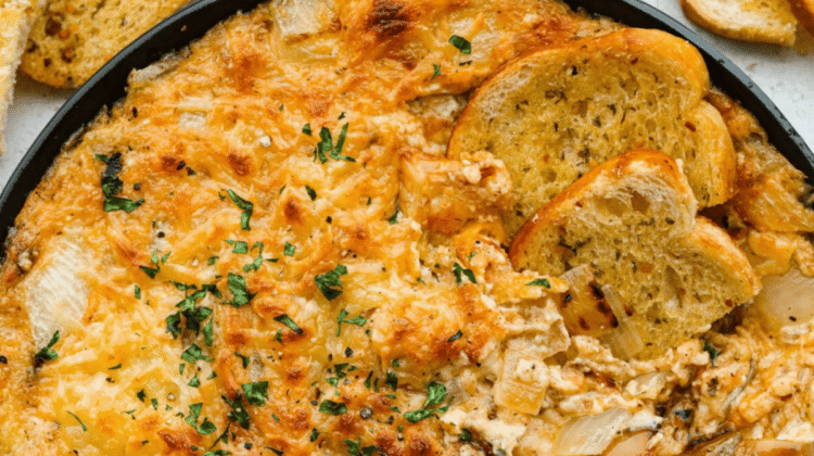 Cheesy Tennessee Onion Dip Recipe