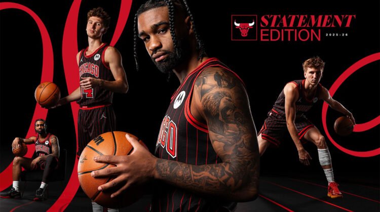 Chicago Bulls Unveil New Red Pinstripe Statement Edition Uniforms For 2025-26 – SportsLogos.Net News Chicago Bulls Unveil New Red Pinstripe Statement Edition Uniforms For 2025-26 – SportsLogos.Net News