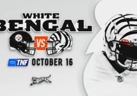 Cincinnati Bengals To Wear “White Bengal” Alternate Uniforms Against Pittsburgh Steelers – SportsLogos.Net News