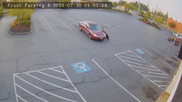 Runaway sedan hits restaurant multiple times in botched tow attempt Runaway sedan hits restaurant multiple times in botched tow attempt