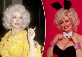 Dolly Parton modified iconic Playboy bunny costume…