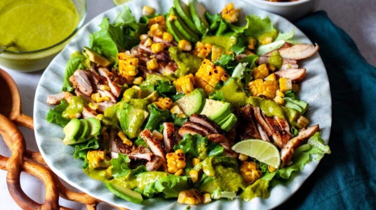 grilled chicken salad with cilantro-lime dressing – smitten kitchen