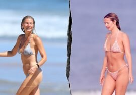 Apple Martin bears striking resemblance to mom Gwyneth Paltrow in beach day pics