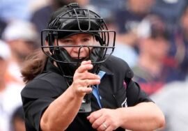 Jen Pawol makes baseball history as MLB’s first female umpire ever