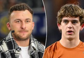 Johnny Manziel wishes Arch Manning well but hopes he struggles against Texas A&M