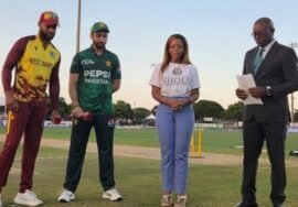 Pakistan win toss, choose to bat in second T20 clash with Windies