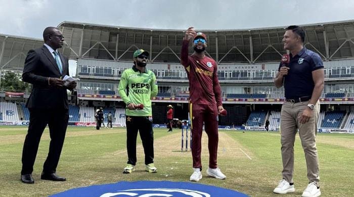 Pakistan win toss, opt to bowl against West Indies in first ODI
