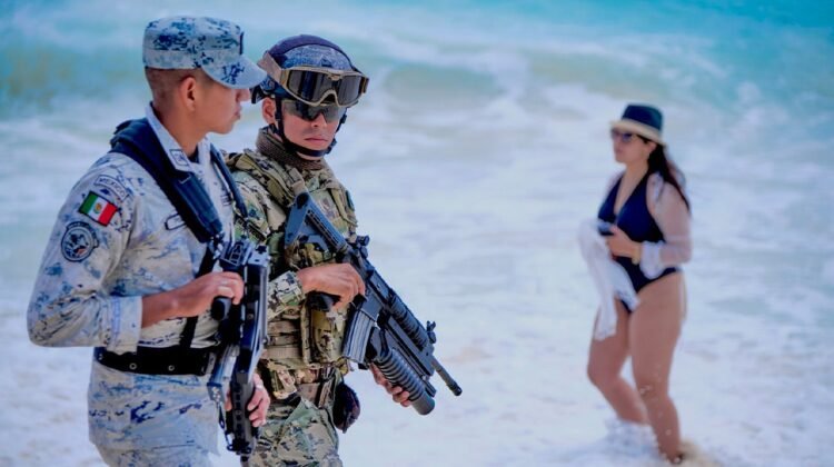 Mexican military launches massive security operation for tourist zones