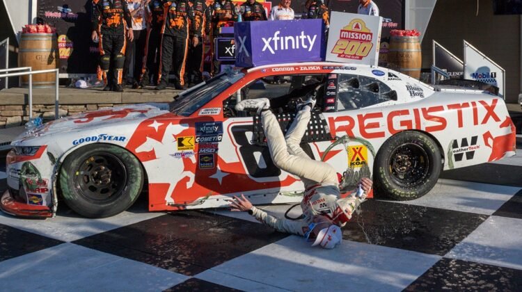 Connor Zilisch breaks collarbone after winning Xfinity Series race Connor Zilisch breaks collarbone after winning Xfinity Series race